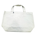 Eco-Friendly Silk Screen Printing Body Material Handles Cotton Hemp Vest Shopping Bag